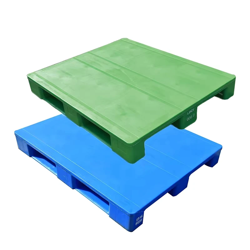 100-Virgin-HDPE-4-Way-Entry-Stackable-Euro-Plastic-Pallet-for-Pharmaceutical-and-Food-Industry-Use-1