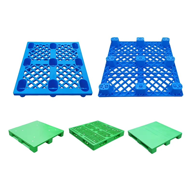 1000X1000-mm-Customizable-Heavy-Duty-Food-Grade-Hygienic-Plastic-Pallets-for-Medicine-Cartons