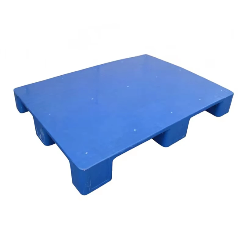 1100-800-110mm-Flat-Solid-Deck-Closed-Stackable-4-Way-Entry-Food-Grade-Easy-Clean-Hygiene-Plastic-Pallet