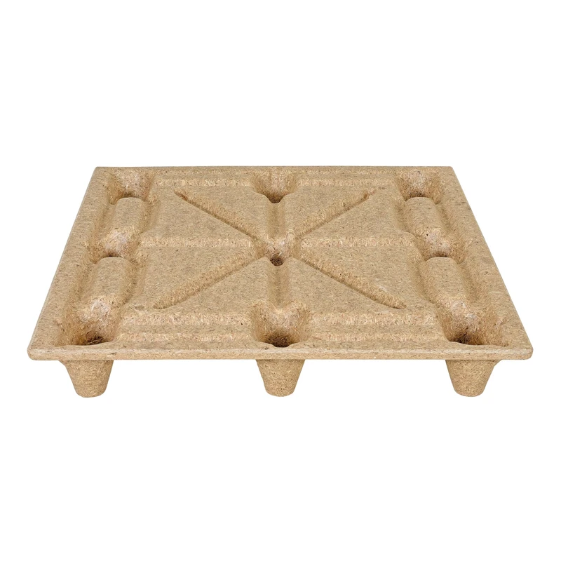 1100x1100mm-140mm-Nestable-Pallet-Recycled-Press-Wood-Pallet-Dynamic-Loading-4400lb-Sawdust-Wooden-Pallet