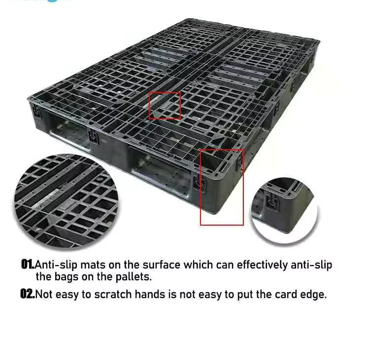 1200-1000-150mm-Vented-Double-Slide-Recycled-Use-Steel-Tube-Reinforced-Rack-Plastic-Pallets