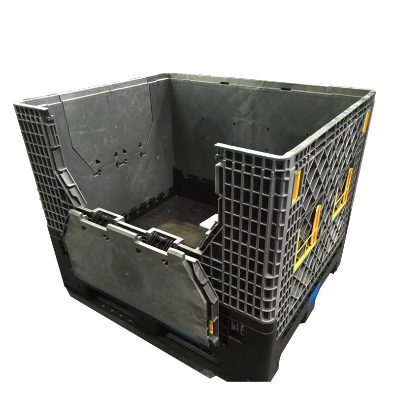 1200-1000-975mm-Large-Size-Heavy-Duty-Stackable-Foldable-Collapsible-Plastic-Box-Pallet-For-Automotive-Industry