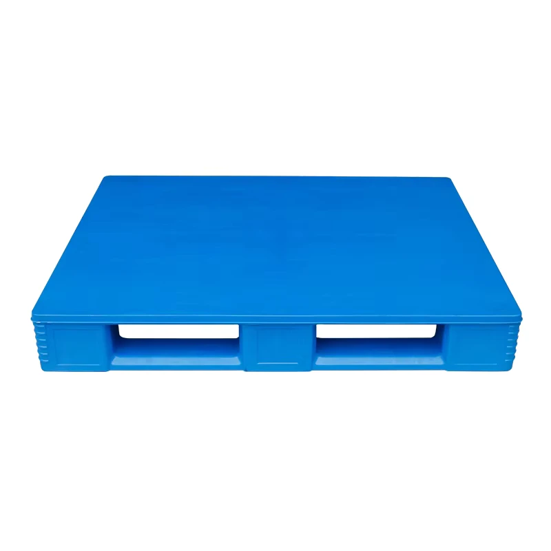 1200-1000-Flat-Surface-Hygienic-Heavy-Duty-Solid-Deck-Injection-PP-Industrial-Food-Grade-Plastic-Pallet-4-Way-Entry