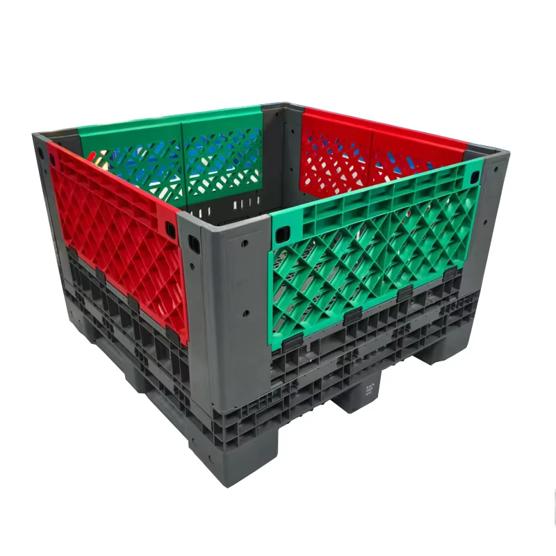 1200-1000-Large-Industrial-Use-Durable-Plastic-Pallet-Container-Foldable-Stacking-Storage-Plastic-Bulk-Box