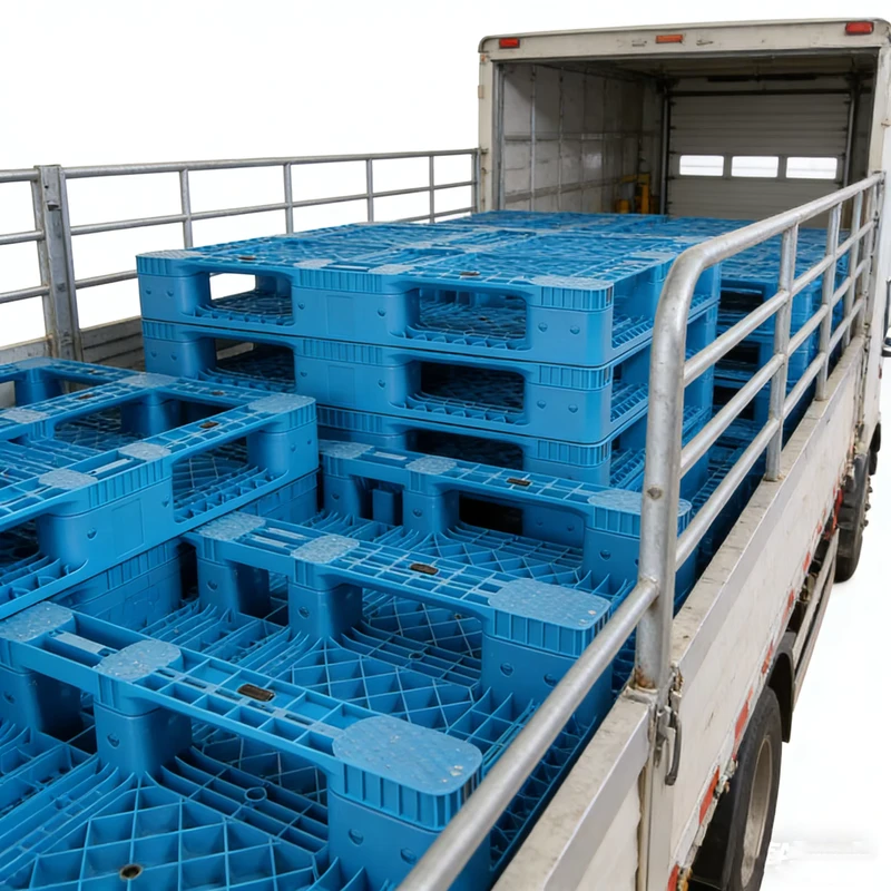 1200-1000Mm-Double-Faced-Heavy-Duty-Industrial-Euro-Stackable-HDPE-Pallets-with-Steel-Reinforcement-for-Warehouse-Use-1