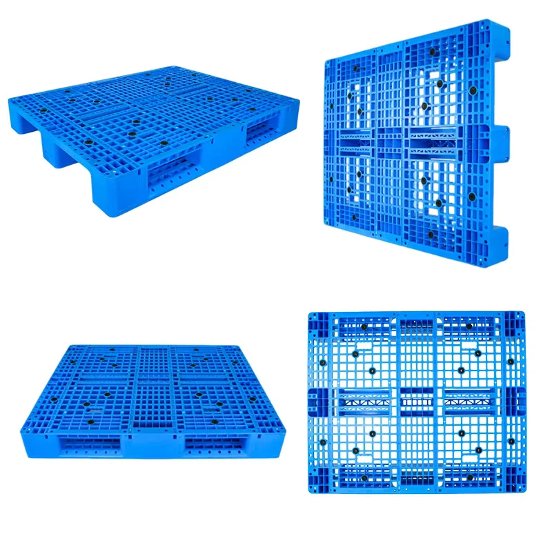 1200-1100-150-Heavy-Duty-Single-Faced-4-Way-Recycled-Industrial-Hdpe-PP-Plastic-Pallet