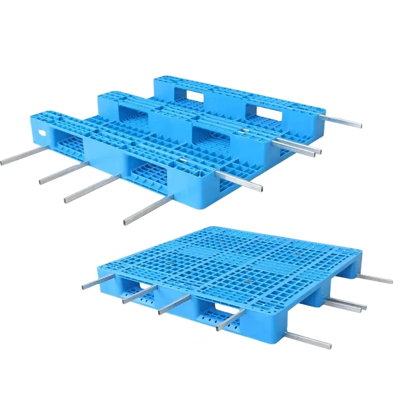 1200x1000x150mm-Heavy-Duty-8-Steel-Bars-Reinforced-Hdpe-Large-4-Way-Entry-Euro-Plastic-pallet