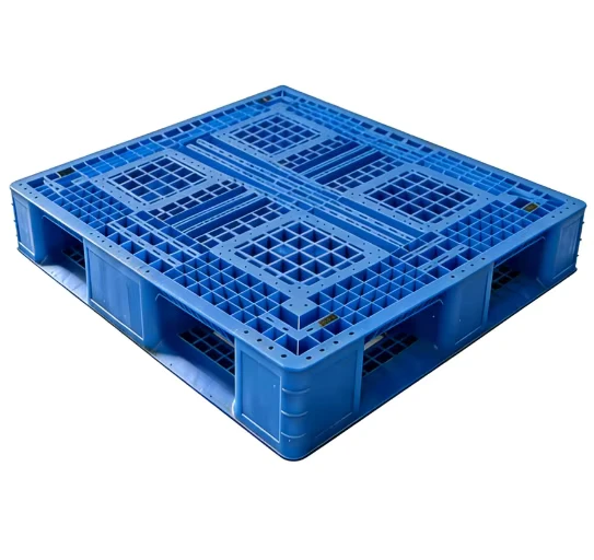 1300X1100mm-Heavy-Duty-Light-HDPE-Food-Grade-Mesh-Grid-Grilled-Matrix-Six-Runners-Industrial-Steel-Plastic-Pallet