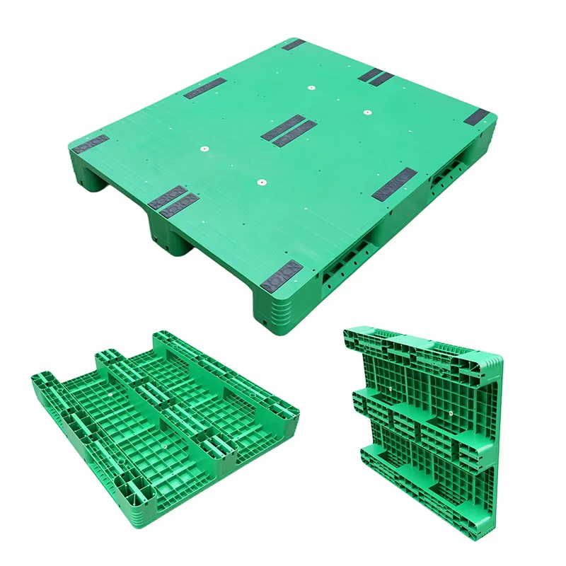 3-Runners-1200-1000-150-Heavy-DutyLogistics-Warehouse-Export-Plastic-Pallet-Durable-Warehouse-Flat-Euro-Pallet