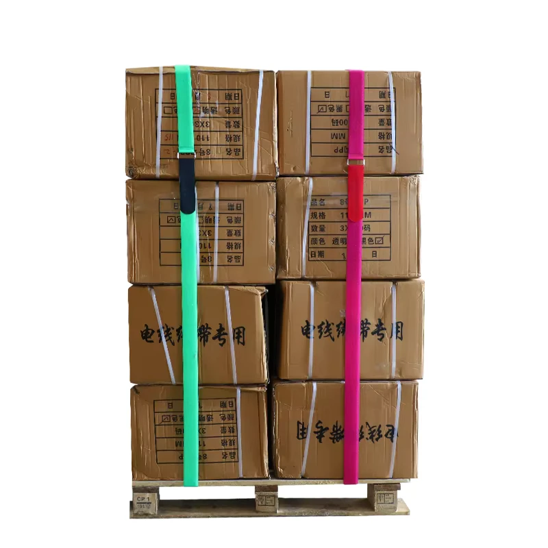 Adjustable-Heavy-Duty-Eco-Friendly-Heat-Resistant-Cargo-Lashing-Belt-Strong-Hook-Loop-Pallet-Tidy-Single-Sided-Self-Adhesive