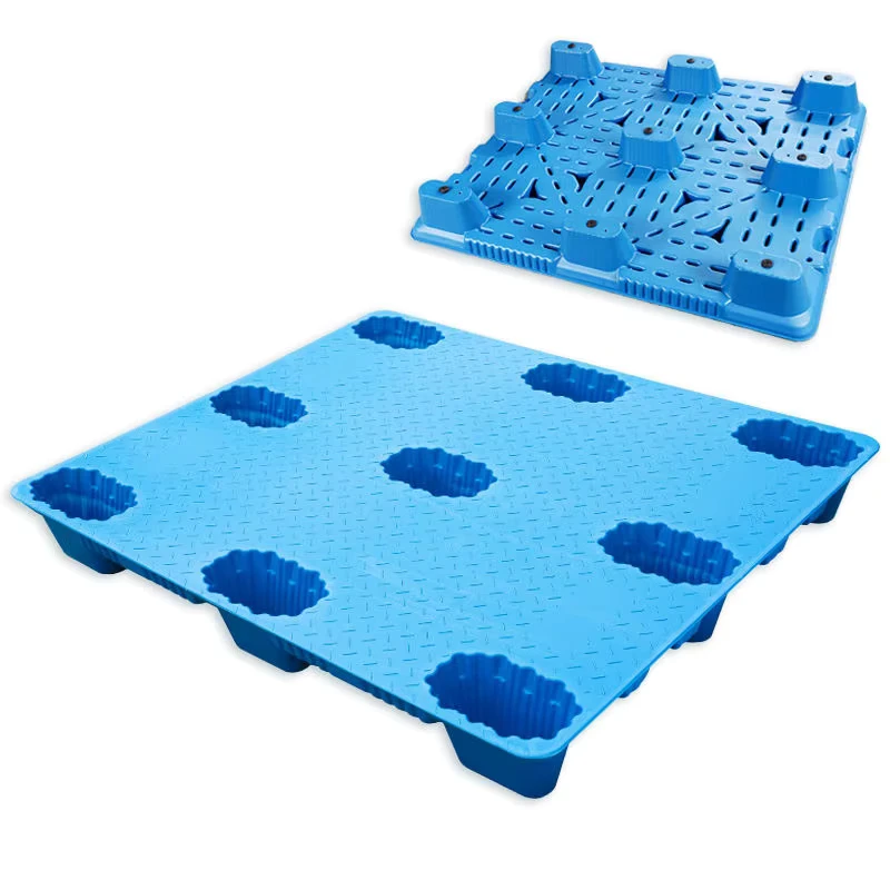 Blow-Molded-Lightweight-Large-Nestable-Rackable-Plastic-Pallets-for-Logistics