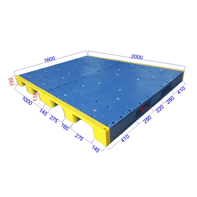 China-Plastic-Pallet-Factory-1600-2000mm-Heavy-Duty-Custom-Recycled-Shipping-Warehouse-Pallets