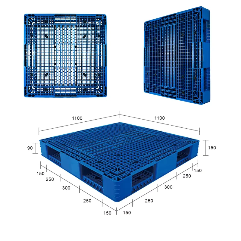 China-Supplier-Anti-Slip-Hdpe-Heavy-Duty-Euro-Solid-Top-Plastic-Pallets-for-Warehouse