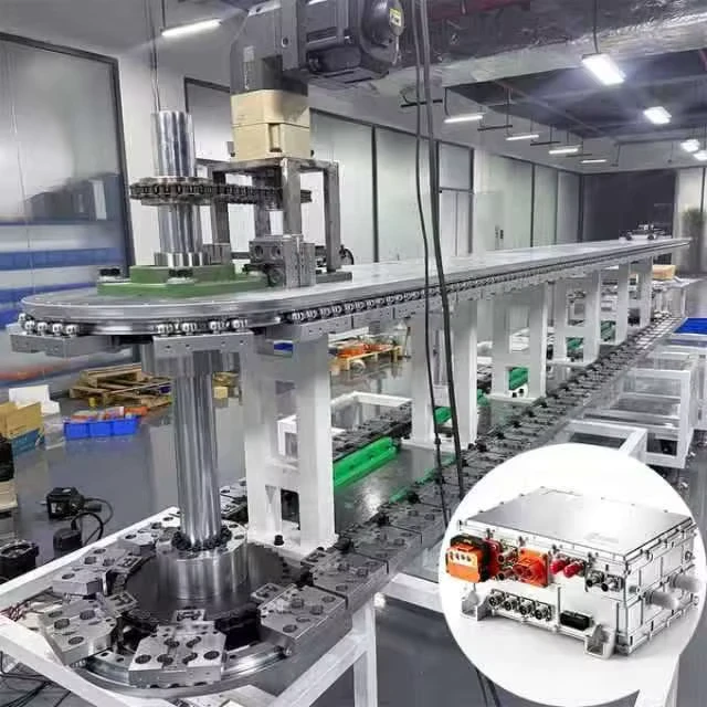 Circular-Rail-Pallet-System-For-High-voltage-System-Testing-In-New-Energy-Vehicles-Non-standard-Customized-High-precision