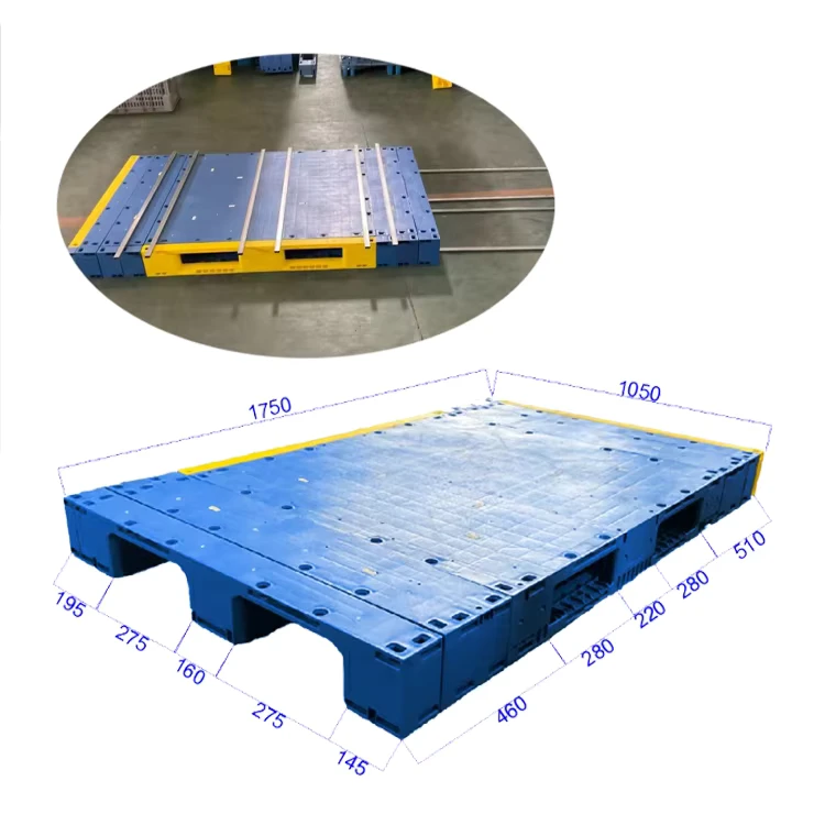 Custom-Heavy-Duty-HDPE-Plastic-Pallets-1750-1050mm-Recycled-Shipping-Pallets-for-Warehouse