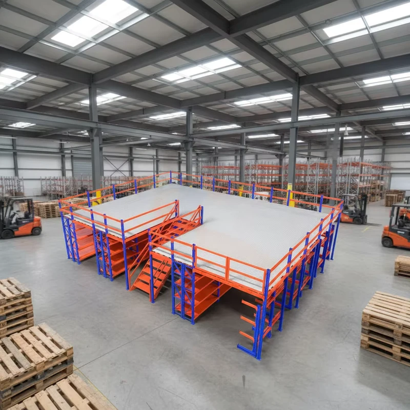 Custom-Heavy-Duty-Industrial-Storage-Platform-Mezzanine-Floor-System-Ladder-Steel-Corrosion-Protection-Racks-Powder-Coated