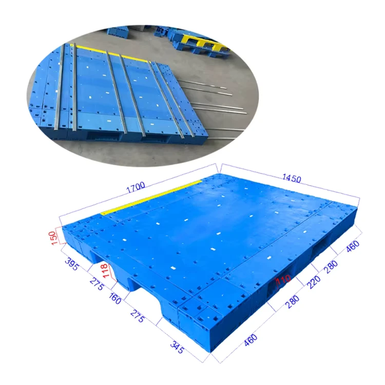 Custom-Heavy-Duty-Plastic-Pallet-1700-1450mm-4-Way-Entry-for-Warehouse-Storage-Large-Sizes-Available