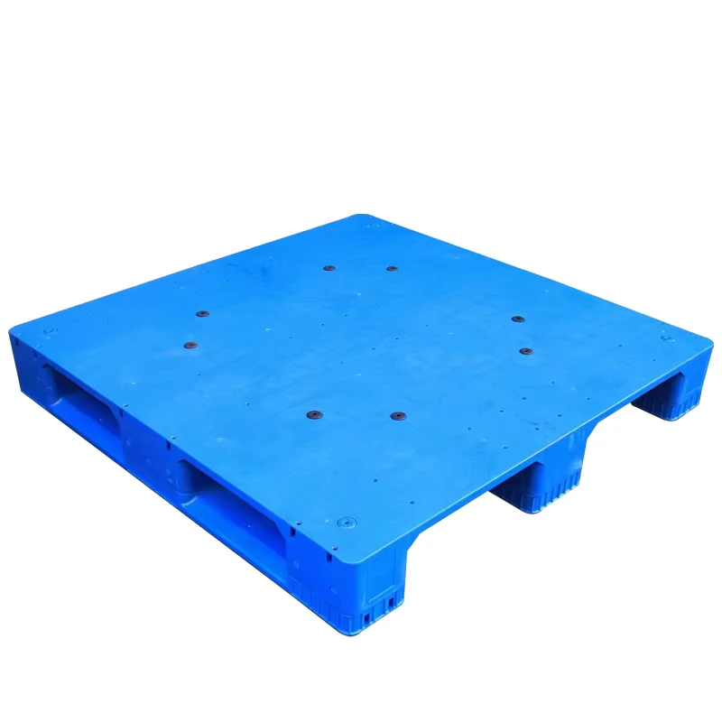 Custom-Plastic-Pallet-1200mm-X-1200mm-Euro-Stackable-Plastic-Pallets-4-Way-Entry-Hygienic-Industrial-Plastic-Pallet