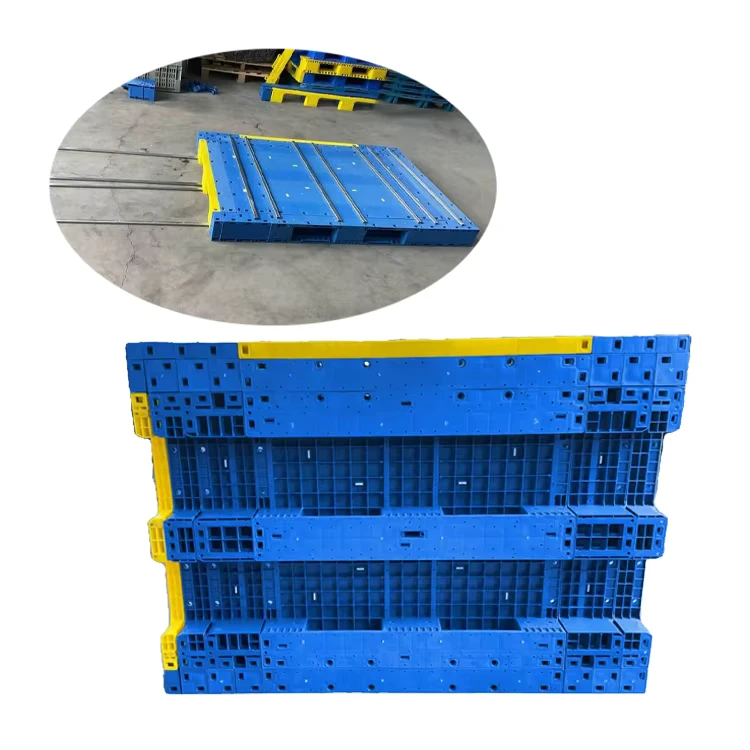 Custom-Plastic-Pallet-HDPE-Heavy-Duty-Factory-1850-1250mm-Customizable-Sizes-Colors-for-Warehouse-Storage