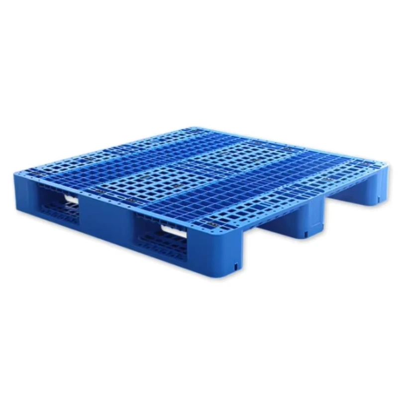 Customizable-Durable-Warehouse-Food-Single-Face-Plastic-Pallet-for-Logistic-Shipping