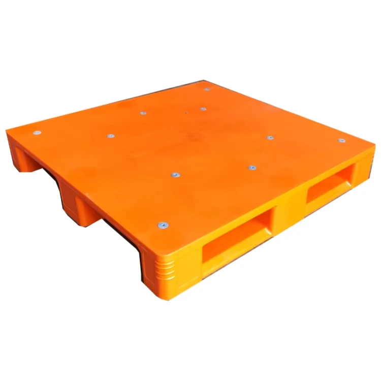Customizable-Industrial-Hygienic-Single-Faced-Euro-Pallet-Food-Grade-Reinforced-Storage-Plastic-with-4-Way-Entry