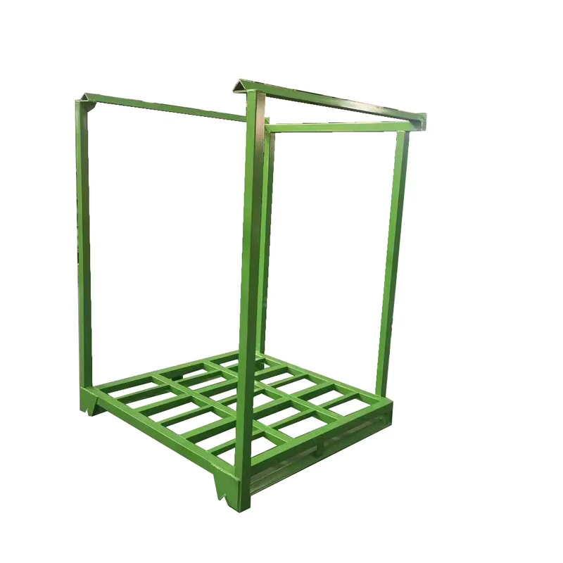 Customizable-Size-Color-Stackable-Palletainer-Durable-Steel-Heavy-Duty-Metal-Pallet-for-Industrial-Storage