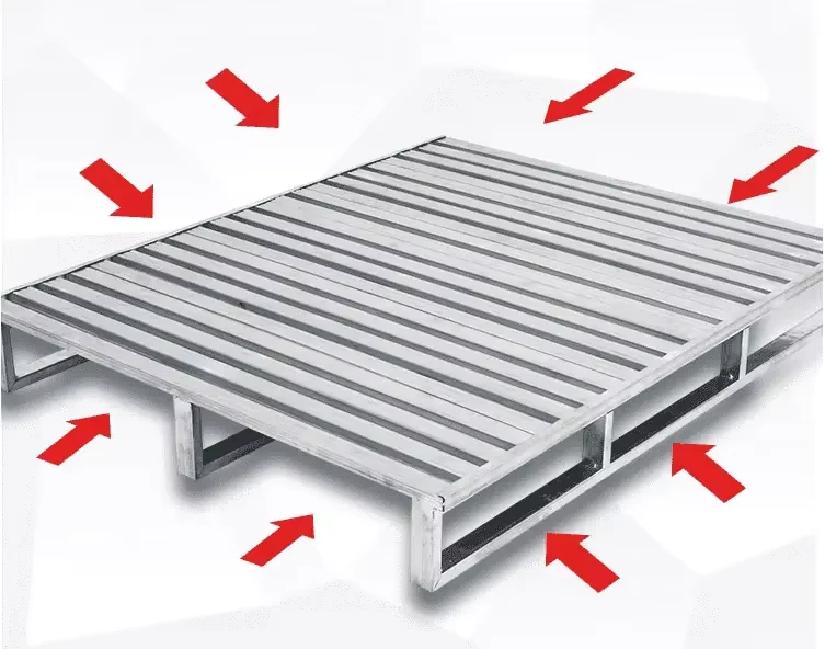 Customized-1000-4000kg-Steel-Pallet-Durable-Heavy-Duty-Stackable-Steel-Pallet-Steel-Pallet