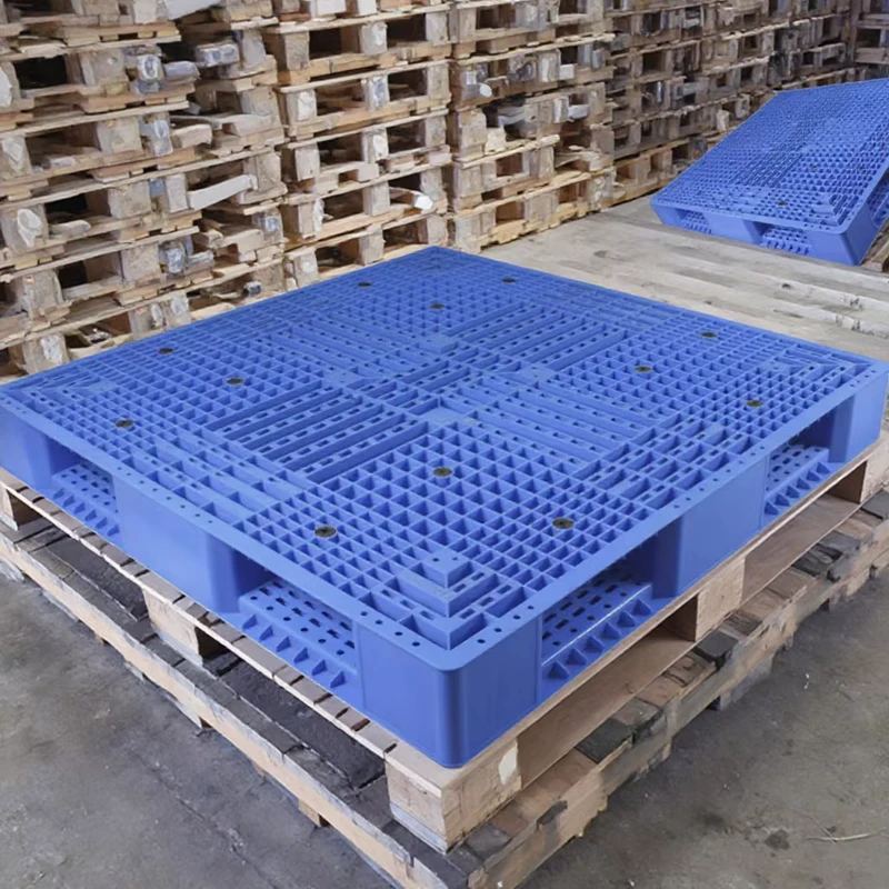 Customized-Euro-Pallet-4-Way-Heavy-Duty-Single-Faced-Double-Face-HDPE-Plastic-Large-Size-RFID-Reversible-Steel-Reinforced