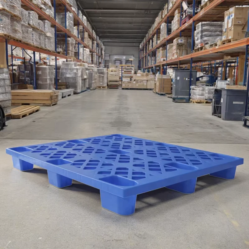 Customized-Euro-Pallet-Mesh-Plastic-Light-Stackable-HDPE-Food-Grade-Virgin-Recycled-Material-Anti-Slip-Storage-Single-Faced