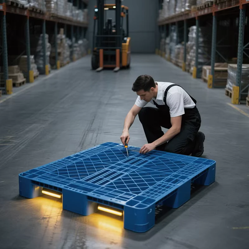 Customized-Large-Plastic-Pallets-Splicing-Type-Pallets-Shaped-Trays