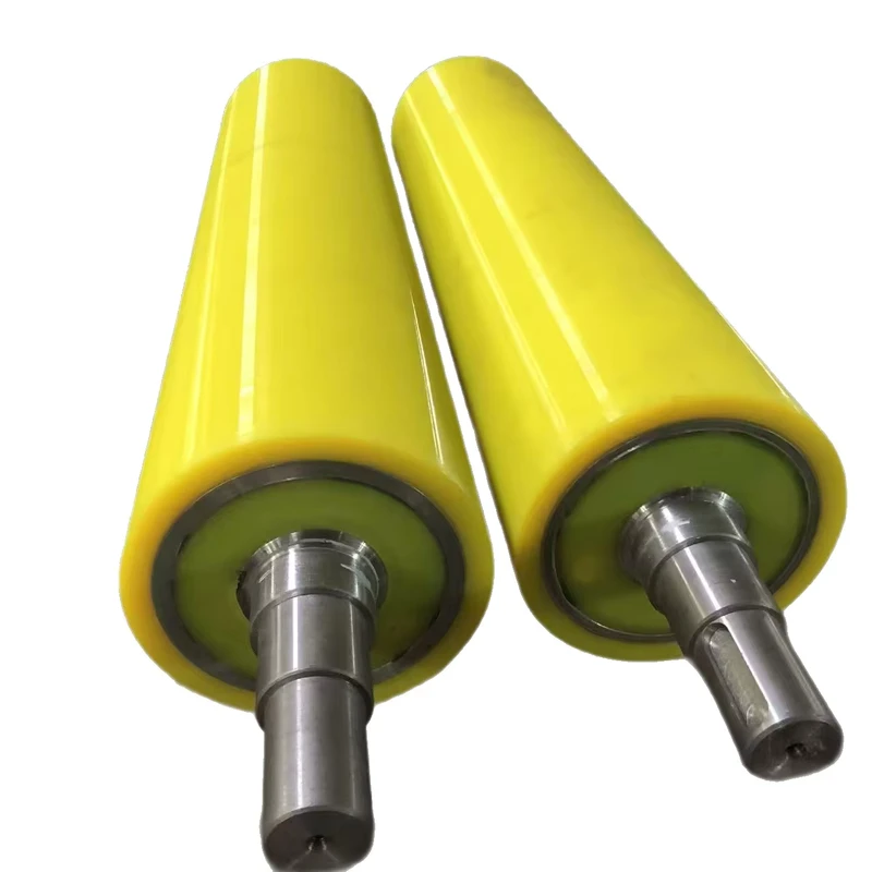 Customized-Polyurethane-Rubber-Roller-Rubber-Shaft-Rubber-Wheel-Wear-resistant-PU-Silicone-Rubber