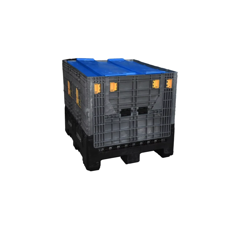 Customized-Size-Folding-Pallet-1200x1000x1200mm-Print-Media-Industry-Plastic-Stillages-Construction-Industry-Collapsible-Crate