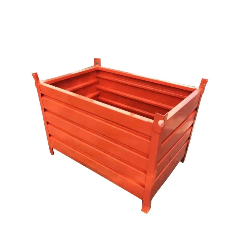 Customized-Strong-Cargo-Storage-Metal-Welded-Sheet-Steel-Box-Pallet