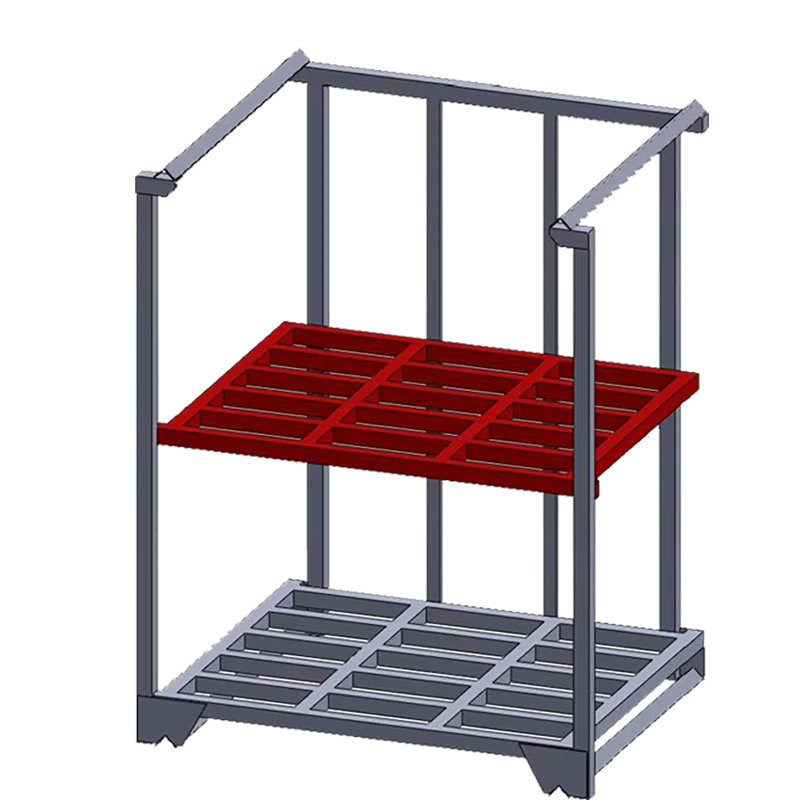 Customized-Supermarket-Palletainer-Heavy-Duty-Garage-Durable-Metal-Pallet-for-Storing-Goods