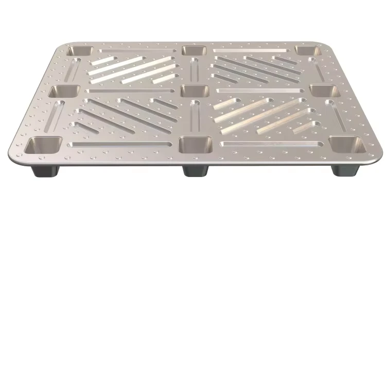 Customized-Warehouse-Heavy-Duty-Iron-Steel-Pallets-for-Sale-Storage-Use