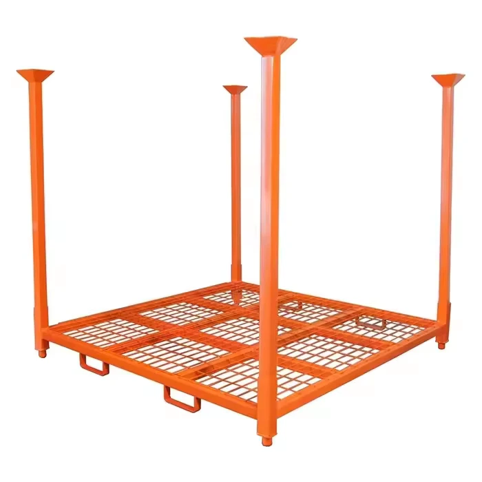 Detachable-Stackable-Collapsible-Steel-Stacking-Rack-Heavy-Duty-Corrosion-Resistant-High-Strength-Eco-Friendly-Storage