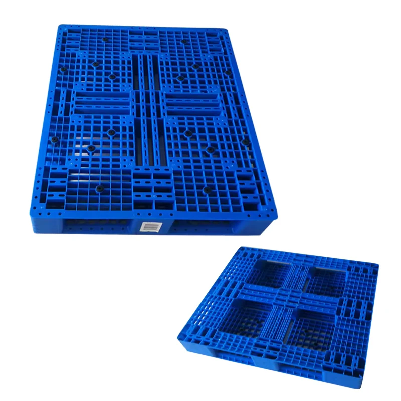 Direct-Sell-Manufacturer-Logistics-Warehouse-Heavy-Duty-1200-1000-Sided-Durable-Eco-friendly-Plastic-Pallet-for-Storage