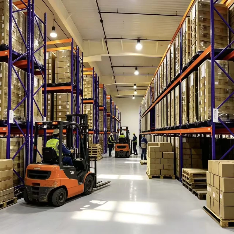 Drive-in-Racking-System-High-Density-Warehouse-Storage-Rack-Custom-Industrial-Heavy-Duty-Steel-Pallet-Rack