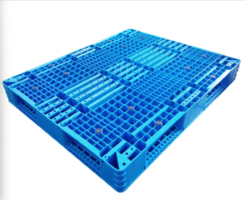 Durable-Eco-Friendly-Euro-Pallets-Single-Faced-4-Way-Entry-Dynamic-Load-1.2T-Logistics-Turnover-Pallets-Steel-Material