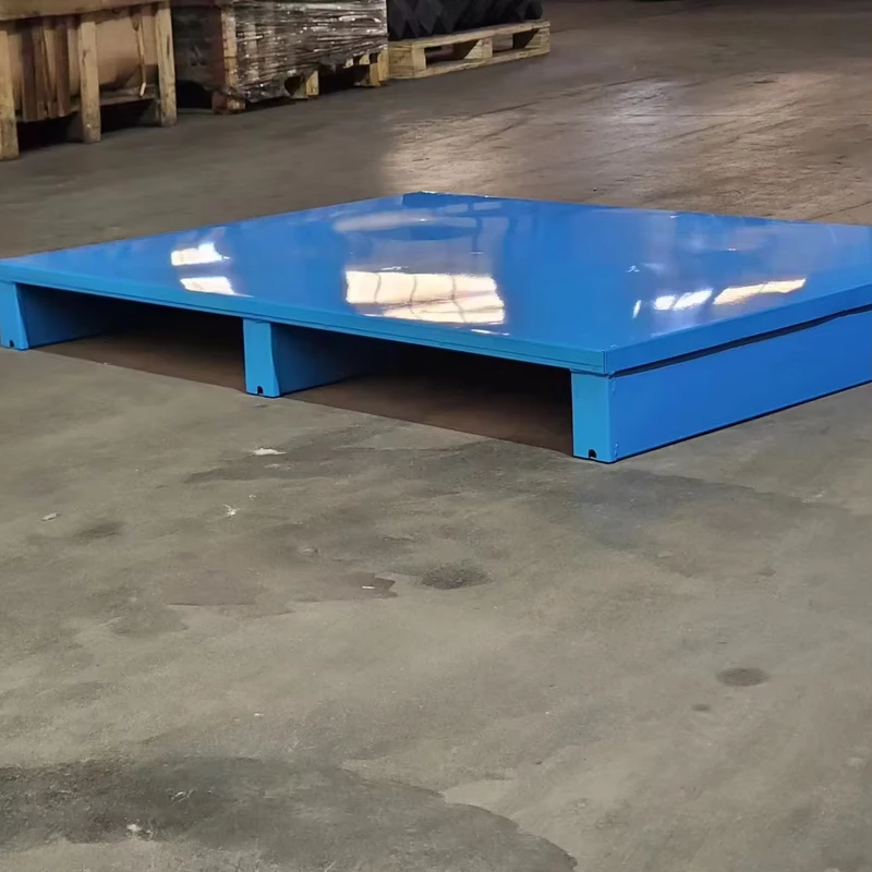 Durable-Steel-Pallets-Powder-Coated-Long-Service-Life-Steel-Pallets-for-Industrial-Warehouse-Use