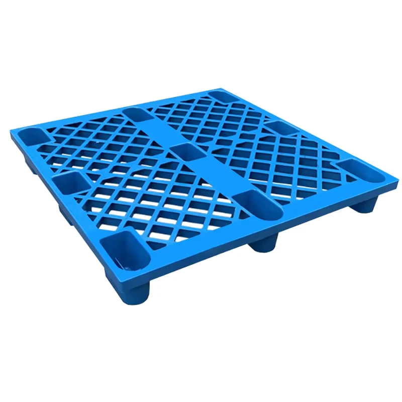 Eco-Friendly-HDPE-Durable-Ground-Plastic-Heavy-Duty-Logistics-Cargo-Transfer-Forklift-Pallets