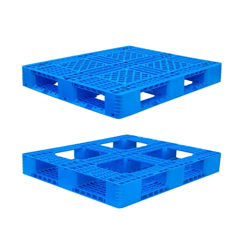 Eco-Friendly-No-Wood-Pallet-Plastic-Pallet-Storage-With-Forklift