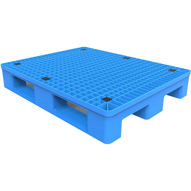 Eco-Friendly-Stackable-Plastic-Pallet-for-Warehouse-Storage-Anti-Slip-Plastic-Pallet-for-Forklift-and-Racking-System