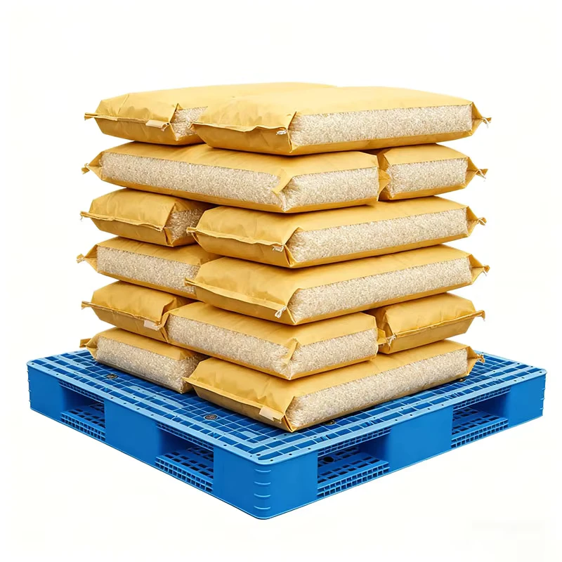 Eco-Recyclable-Anti-Slip-Plastic-Pallet-4-Way-Entry-for-E-Commerce-Fulfillment-Centers-Lightweight-Parcel-Handling