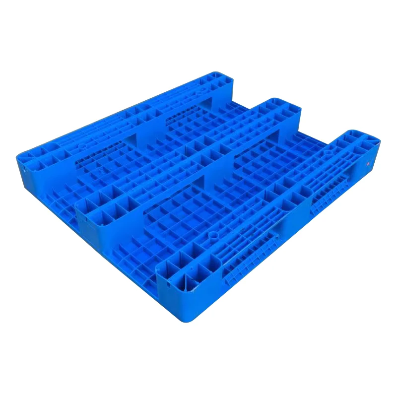 Eco-friendly-Flat-Top-Floor-Stacking-Plastic-Pallet