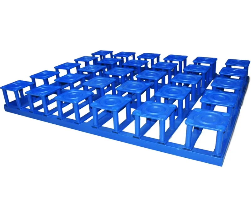 Eco-friendly-Heavy-Duty-4-Way-Entry-Single-Faced-Alloy-Steel-Pallets-3T-Static-Load-Custom-Capacity-Customized-Size-1