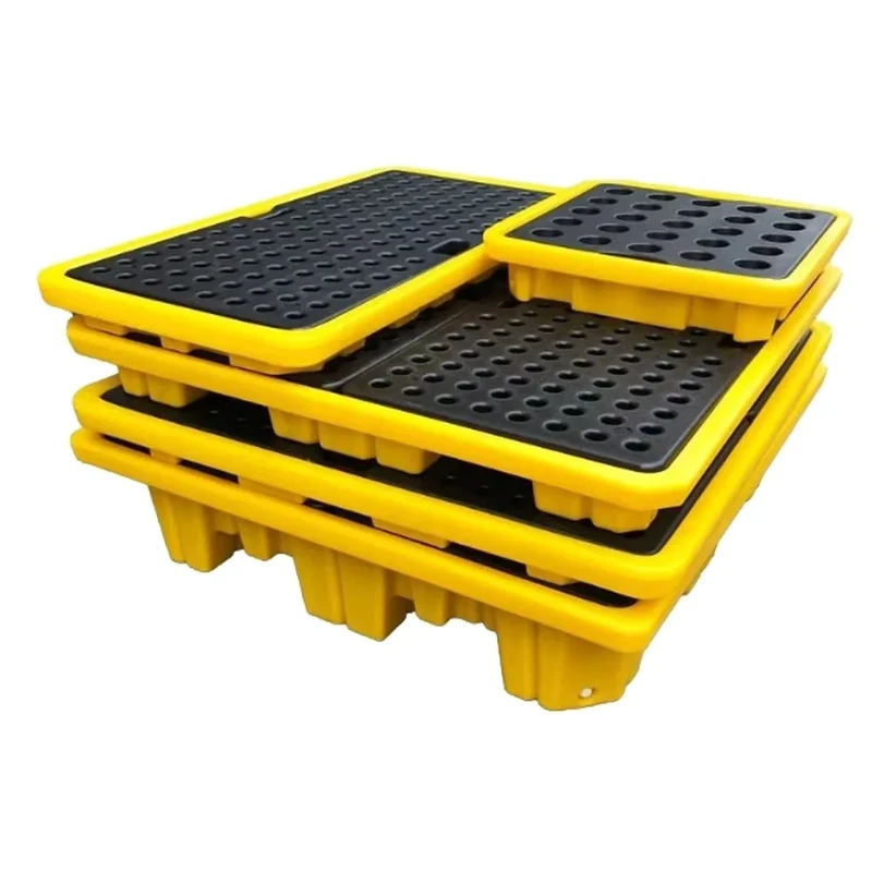 Epa-Standard-Pe-Drum-Spill-Containment-Pallet-Oil-Drip-Spill-Tray