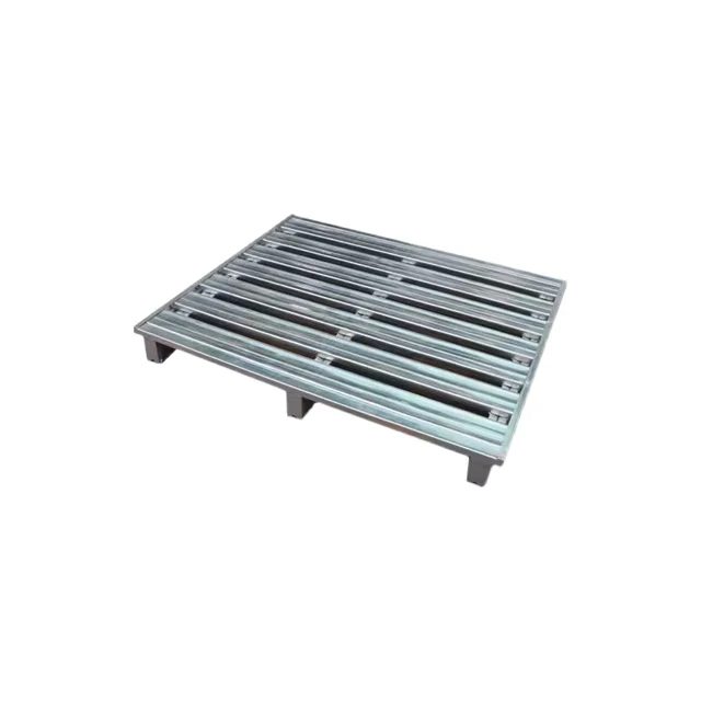 Euro-Eco-Friendly-Customized-Heavy-Duty-Iron-Metal-Pallet-Single-Faced-for-Steel-Warehouse-and-Forklift-Use