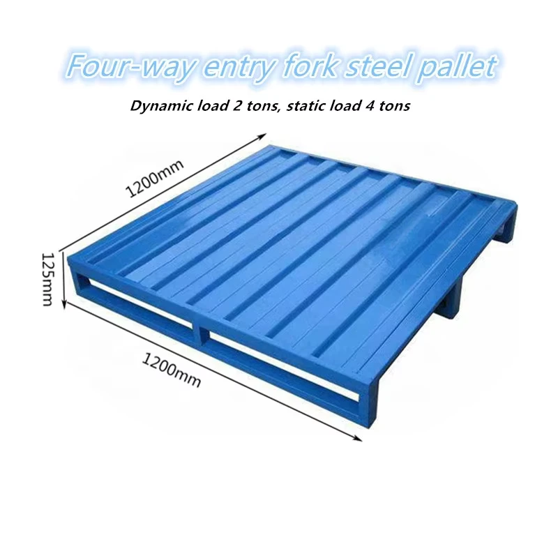 Euro-Standard-Reinforced-Steel-Pallets-Powder-Coated-Industrial-Warehouse-Metal-Pallet-for-Storage-Rack-Turnover-Pallet