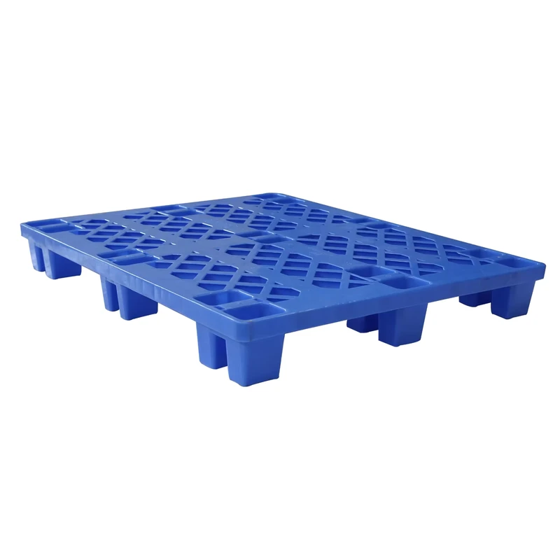 Factory-1200-1000-145mm-4-way-Entry-Single-Faced-Eco-friendly-Stackable-HDPE-Plastic-Pallet-Nine-leg-Light-Grid-1.0T